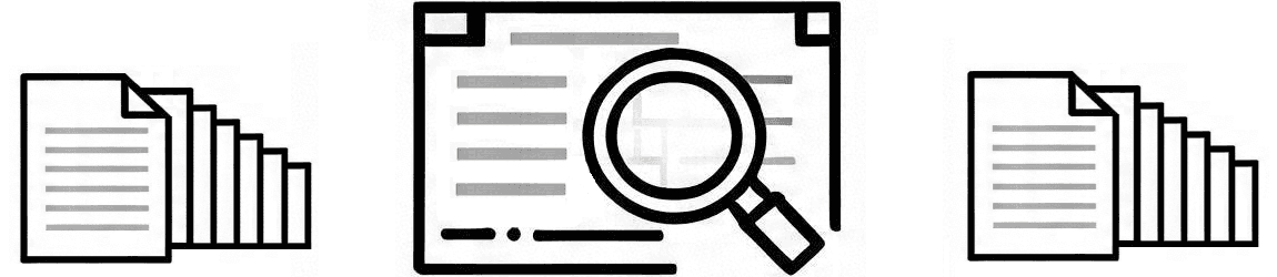 Ilustração de análise e documentação técnica